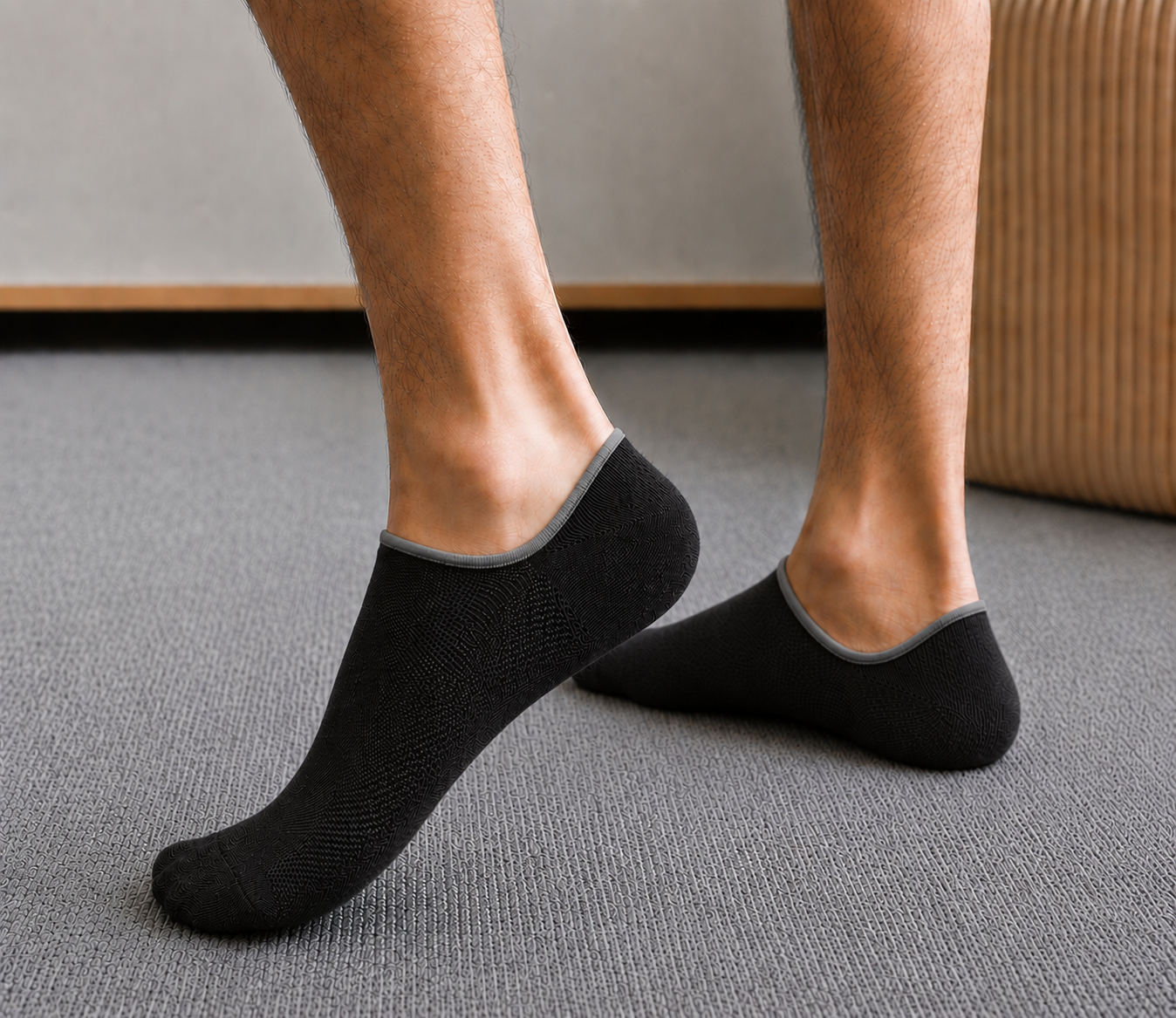 Black Ankle Socks