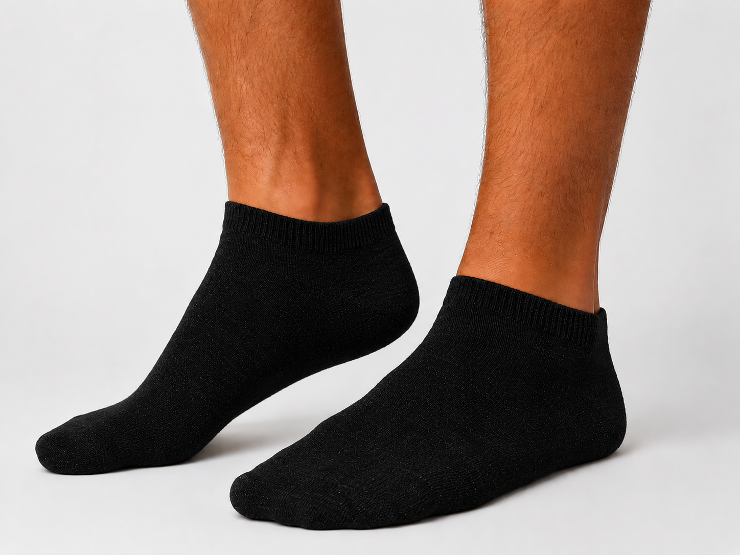 Solid Black Socks