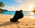 Black Smiley Socks