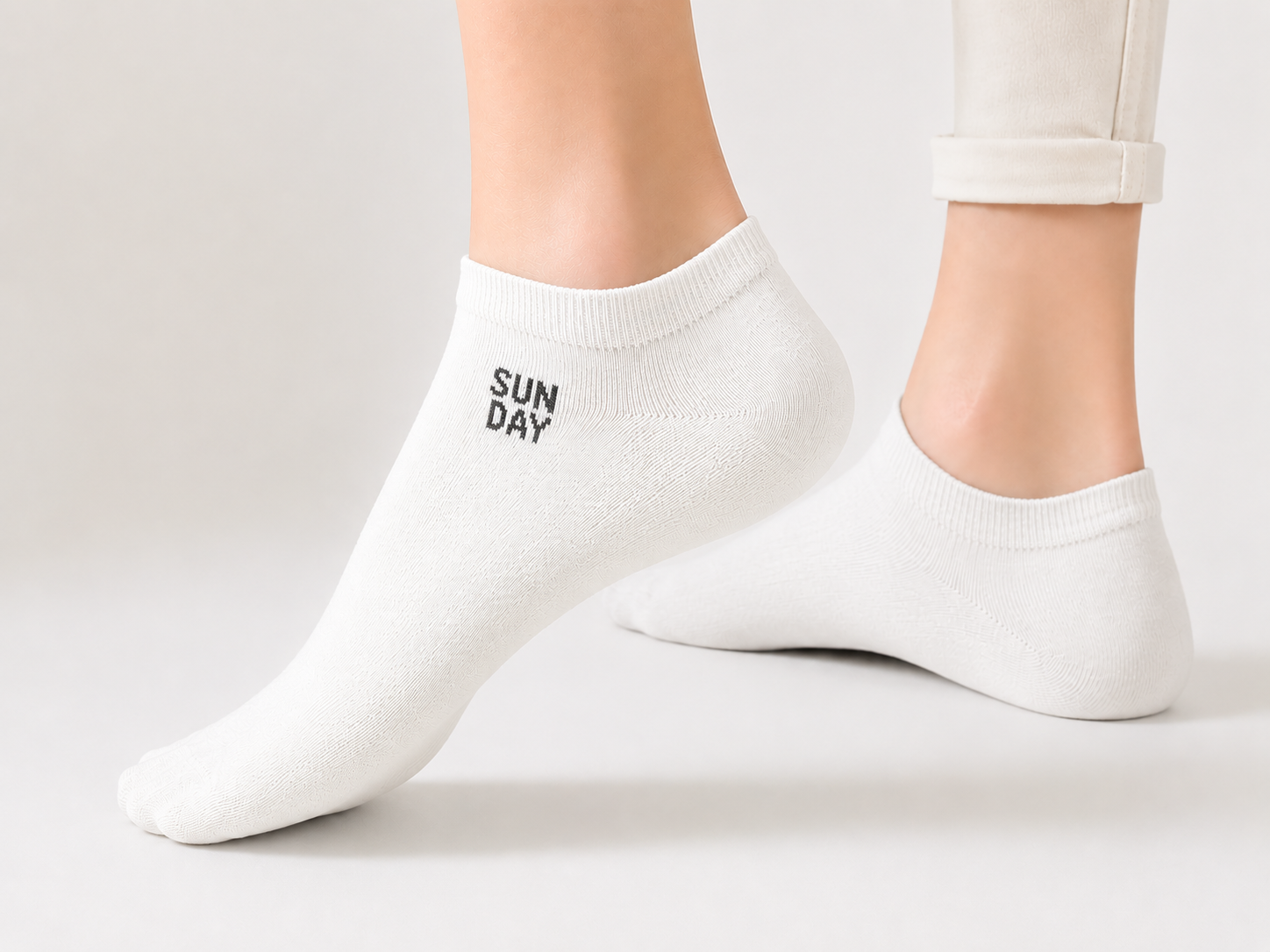 Sunday Socks (white)