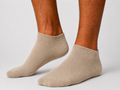 Solid Light Brown Socks