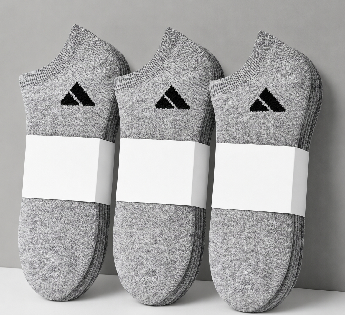 Grey Adidas Socks